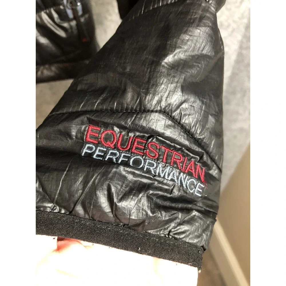 Riding Sport Equestrian Wear Jacket Medium Black Performance Cypress Puffuer